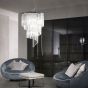 Κρεμαστό Φωτιστικό CARLTON SP12 Χρυσό Ideal Lux 213521