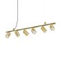 Κρεμαστό Φωτιστικό DYNAMITE SP6 ROUND Λευκό Ideal Lux 231433
