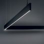 Γραμμικό Σύστημα Φωτισμού STEEL SP2 D20 BI-EMISSION WIDE 3000K Μαύρο Ideal Lux 241975