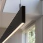 Γραμμικό Σύστημα Φωτισμού STEEL SP2 D20 BI-EMISSION WIDE 3000K Μαύρο Ideal Lux 241975