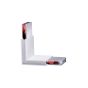 ANGOLO STEEL SP D20 Προφίλ ANGOLARE WIDE 3000K Μαύρο Ideal Lux 242002