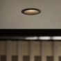 Χωνευτό Φωτιστικό VIRUS FI Μαύρο Ideal Lux 244846
