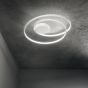 Φωτιστικό Οροφής OZ PL D060 ON-OFF Λευκό 3000K Ideal Lux 253688