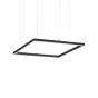 Κρεμαστό Φωτιστικό ORACLE SLIM SP D050 SQUARE 3000K ON-OFF BI Ideal Lux 259154