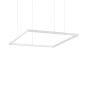 Κρεμαστό Φωτιστικό ORACLE SLIM SP D070 SQUARE 3000K ON-OFF BI Ideal Lux 259178