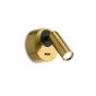 Απλίκα BEAN AP ROUND Ορείχαλκος Ideal Lux 260624