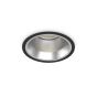 Χωνευτό Φωτιστικό OFF FI 28W 4000K Μαύρο Ideal Lux 266589