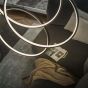 Κρεμαστό Φωτιστικό Πλαίσιο SP CERCHIO Μαύρο 3000K Ideal Lux 269337