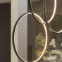 Κρεμαστό Φωτιστικό Πλαίσιο SP CERCHIO Μαύρο 3000K Ideal Lux 269337
