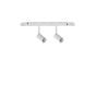 Γραμμικό Σύστημα Φωτισμού EGO SPOT DOUBLE 05W 3000K ON-OFF BI Ideal Lux 282947