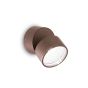 Απλίκα OMEGA AP ROUND Ανθρακί 4000K Ideal Lux 285467