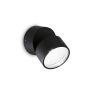 Απλίκα OMEGA AP ROUND Μαύρο 4000K Ideal Lux 285504
