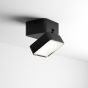 Απλίκα OMEGA AP SQUARE Μαύρο 4000K Ideal Lux 285535