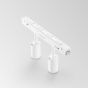 Γραμμικό Σύστημα Φωτισμού EGO SPOT DOUBLE 05W 3000K DALI BI Ideal Lux 286341