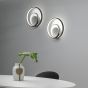 Απλίκα OZ AP DALI Μαύρο 3000K Ideal Lux 304496