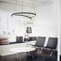 Κρεμαστό Φωτιστικό OZ SP D060 DALI Ορείχαλκος 3000K Ideal Lux 304564