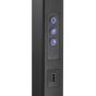 Φωτιστικό Δαπέδου COMFORT-1 PT Μαύρο 4000K Ideal Lux 306469