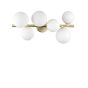 Φωτιστικό Οροφής PERLAGE PL6 FUME' Ideal Lux 309262