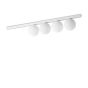 Φωτιστικό Οροφής BINOMIO PL4 Μαύρο Ideal Lux 310688