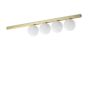 Φωτιστικό Οροφής BINOMIO PL4 Μαύρο Ideal Lux 310688