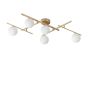 Φωτιστικό Οροφής ATLAS PL5 Χρυσό Ideal Lux 311364