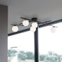 Φωτιστικό Οροφής ATLAS PL5 Χρυσό Ideal Lux 311364