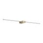 Απλίκα ESSENCE AP SQUARE D115 LUCE DIR. Μαύρο 3000K Ideal Lux 311784