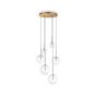 Κρεμαστό Φωτιστικό EQUINOXE SP6 Ορείχαλκος Ideal Lux 317243