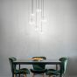 Κρεμαστό Φωτιστικό EQUINOXE SP6 Ορείχαλκος Ideal Lux 317243