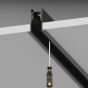 Προφίλ EGO RECESSED TRIM BINARIO 2 MT NE Ideal Lux 320458