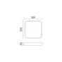 ΠΛΑΦΟΝΙΕΡΑ LED 21W CCT Spotlight 3208