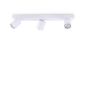 Φωτιστικό Οροφής RUDY PL3 SQUARE Μαύρο Ideal Lux 321516