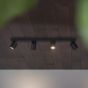 Φωτιστικό Οροφής RUDY PL4 SQUARE Μαύρο Ideal Lux 321523