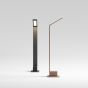 Φωτιστικό Δαπέδου AGOS PT H60 Μαύρο 3000K Ideal Lux 326696