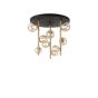 Φωτιστικό Οροφής PERLAGE PL9 FUME' Ideal Lux 328416