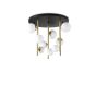 Φωτιστικό Οροφής PERLAGE PL9 FUME' Ideal Lux 328416