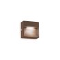 Απλίκα DEDRA AP BIG Καφέ Ideal Lux 328621