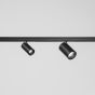Γραμμικό Σύστημα Φωτισμού DEVA SPOT 4,5W 3000K Μαύρο Ideal Lux 332789