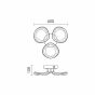 ΦΩΤΙΣΤΙΚΟ ΕΣΩΤΕΡΙΚΟΥ ΧΩΡΟΥ LED CCT 42W 3000K | 4000K | 6000K Spotlight 3371