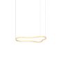 Κρεμαστό Φωτιστικό WAVES-2 SP Χρυσό Ideal Lux 345253