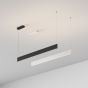 Γραμμικό Σύστημα Φωτισμού STEEL SP2 D09 BI-EMISSION ACCENT 3000K Λευκό Ideal Lux 348414