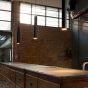 Κρεμαστό Φωτιστικό LOOK SP1 ROUND D60 H700 Μαύρο Ideal Lux 352244