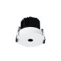 Χωνευτό Φωτιστικό INFINITY FI TRIM 07W 3000K Μαύρο Ideal Lux 355702