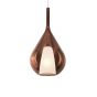 Κρεμαστό Φωτιστικό KALIQUE-3 SP1 D28 FUME' Ideal Lux 359724