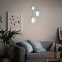 Κρεμαστό Φωτιστικό KALIQUE-3 SP1 D28 FUME' Ideal Lux 359724