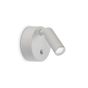 Απλίκα BEAN AP ROUND RECHARGEABLE NICKEL Ideal Lux 364810