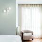 Απλίκα ATLAS AP2 Μαύρο Ideal Lux 365077