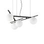 Κρεμαστό Φωτιστικό ATLAS SP4 Μαύρο Ideal Lux 365091