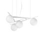 Κρεμαστό Φωτιστικό ATLAS SP4 Μαύρο Ideal Lux 365091