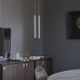 Κρεμαστό Φωτιστικό LOOK SP1 SQUARE D40 H400 Ορείχαλκος Ideal Lux 366982